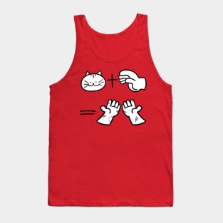 Formula of cute cat Tank Top